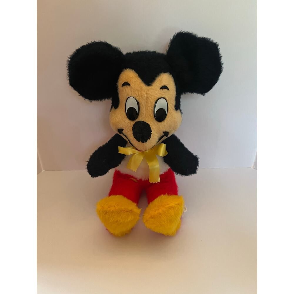 Vintage Mickey Mouse Stuffed Plush